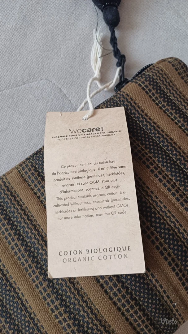 Novo Maison komplet neseser+ četka organski pamuk