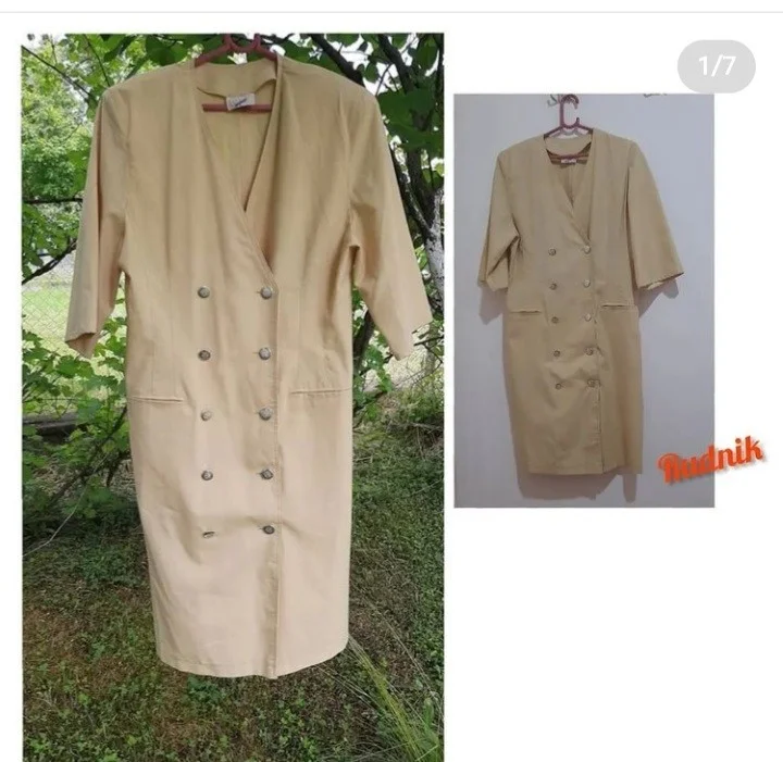 ✨Retko Konfekcija Rudnik vintage haljina – glam elegancija i vrhunski kvalitet✨