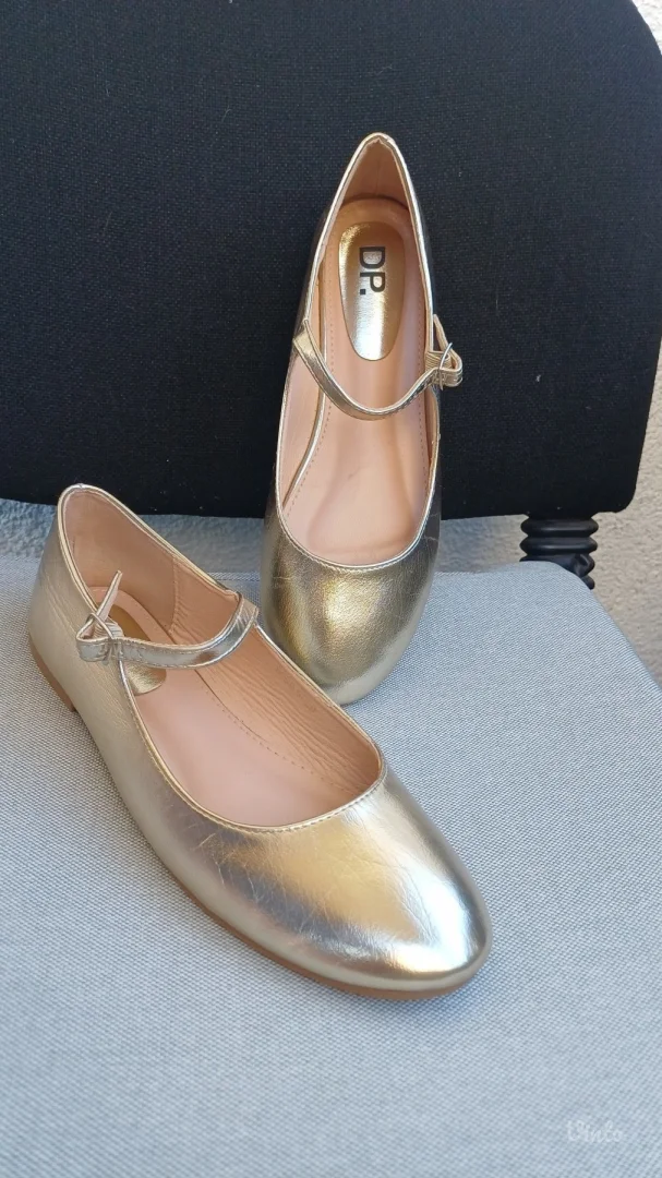 Zlatne Mary Jane baletanke – DP