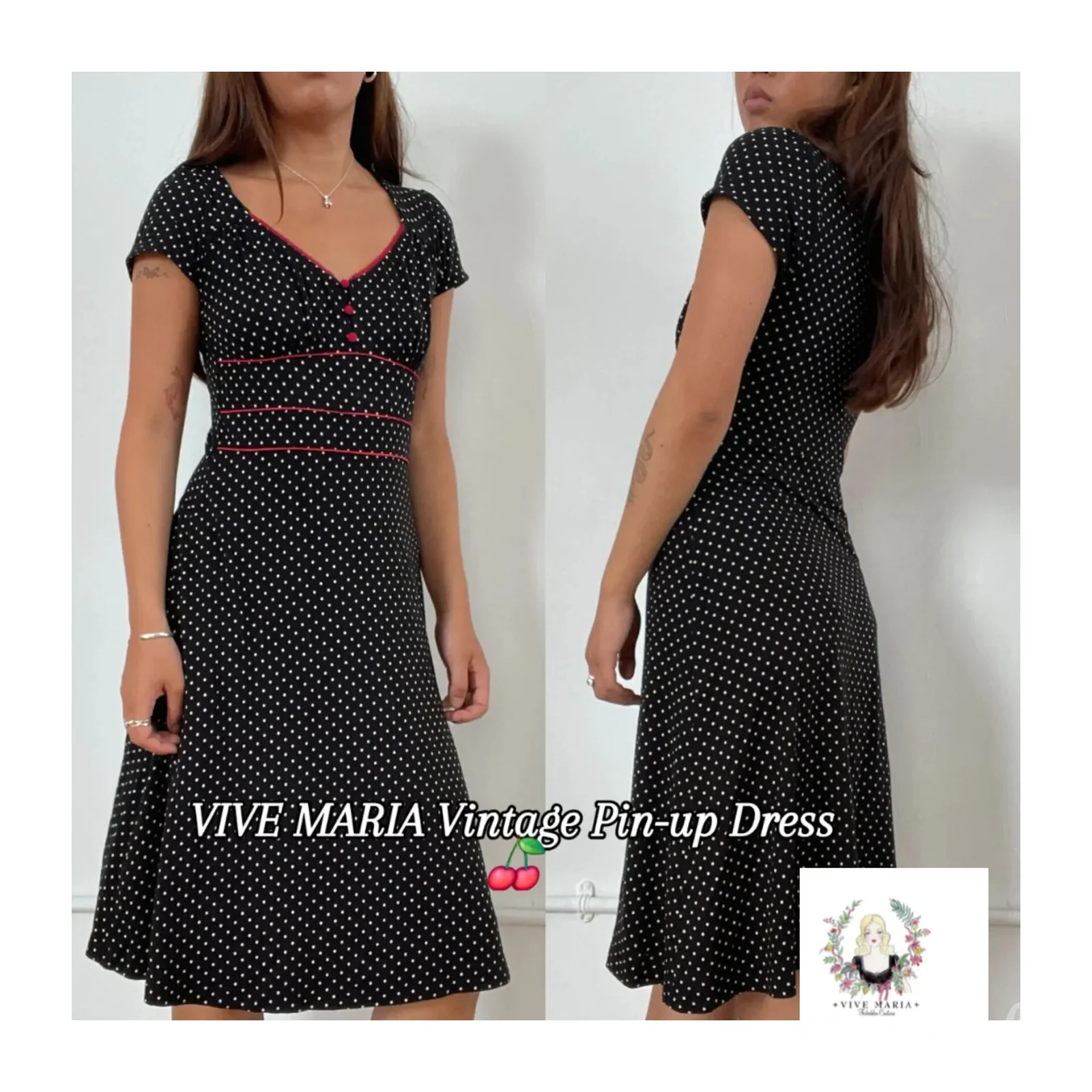 VIVE MARIA luksuzna jersey haljina 90 e - TOP STANJE