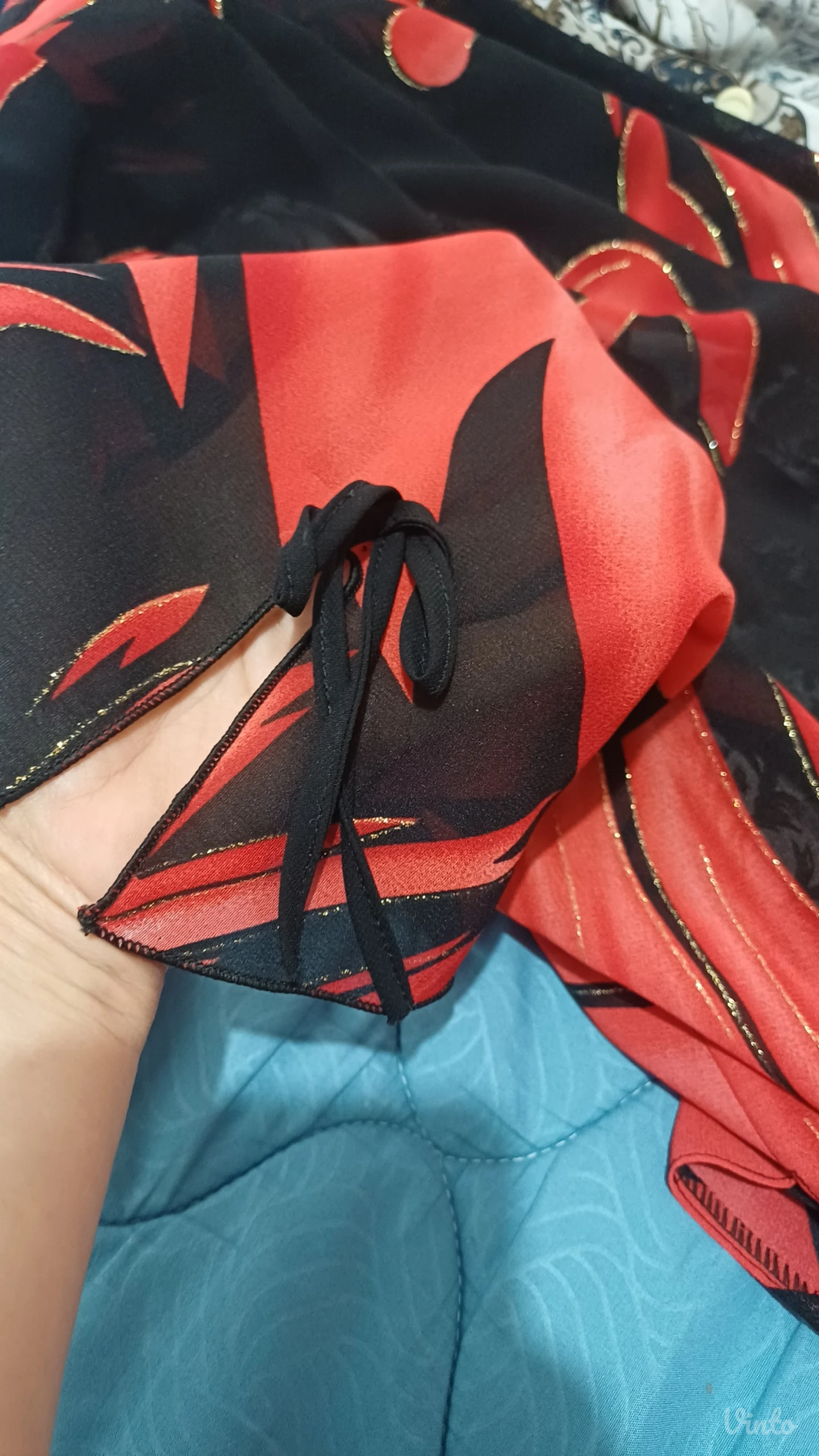 Lepršavi Vintage Kelly kimono/ kardigan - svila