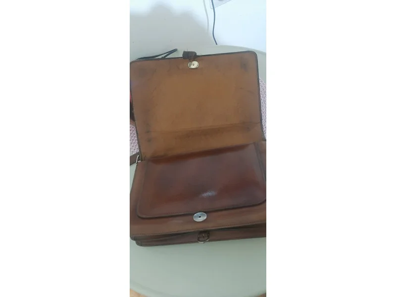 Kožna vintage torba