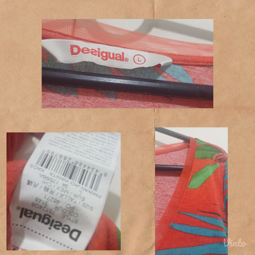 Prelepa, asimetrična Desigual tunika/haljina