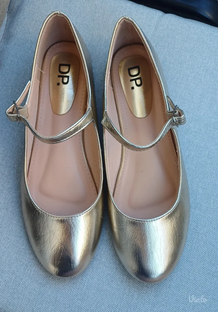 Zlatne Mary Jane baletanke – DP