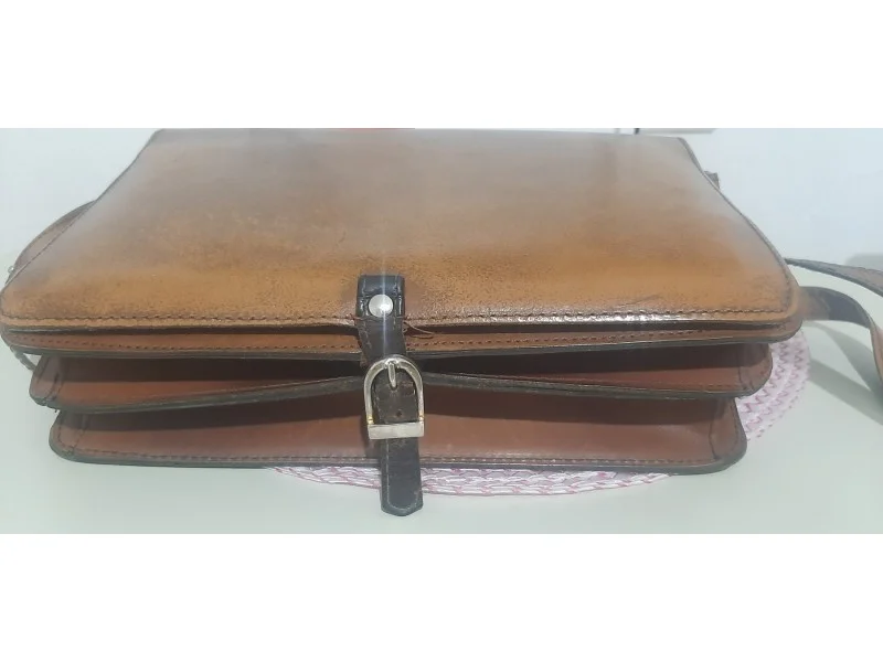 Kožna vintage torba