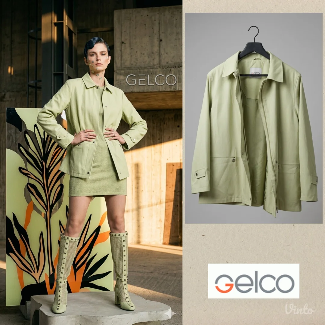 GELCO Vintage „Pistachio Shell“ Jakna - NOVA