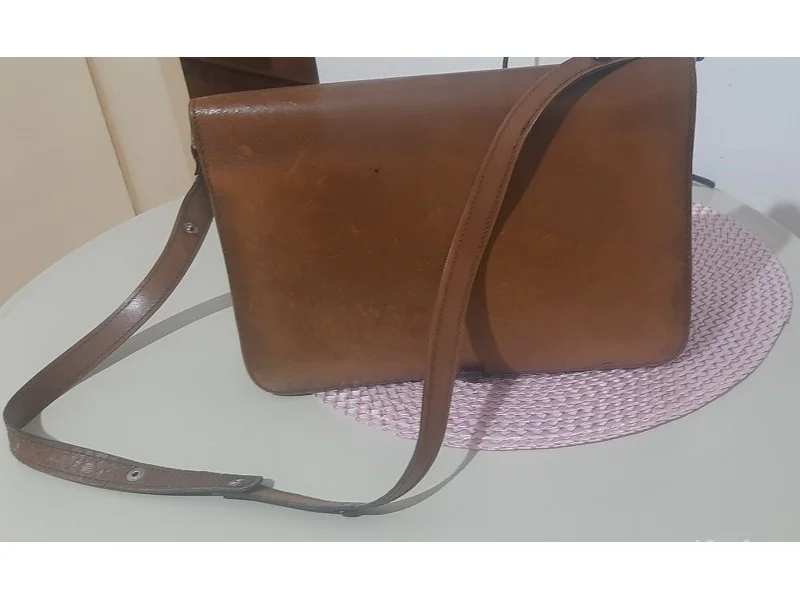 Kožna vintage torba