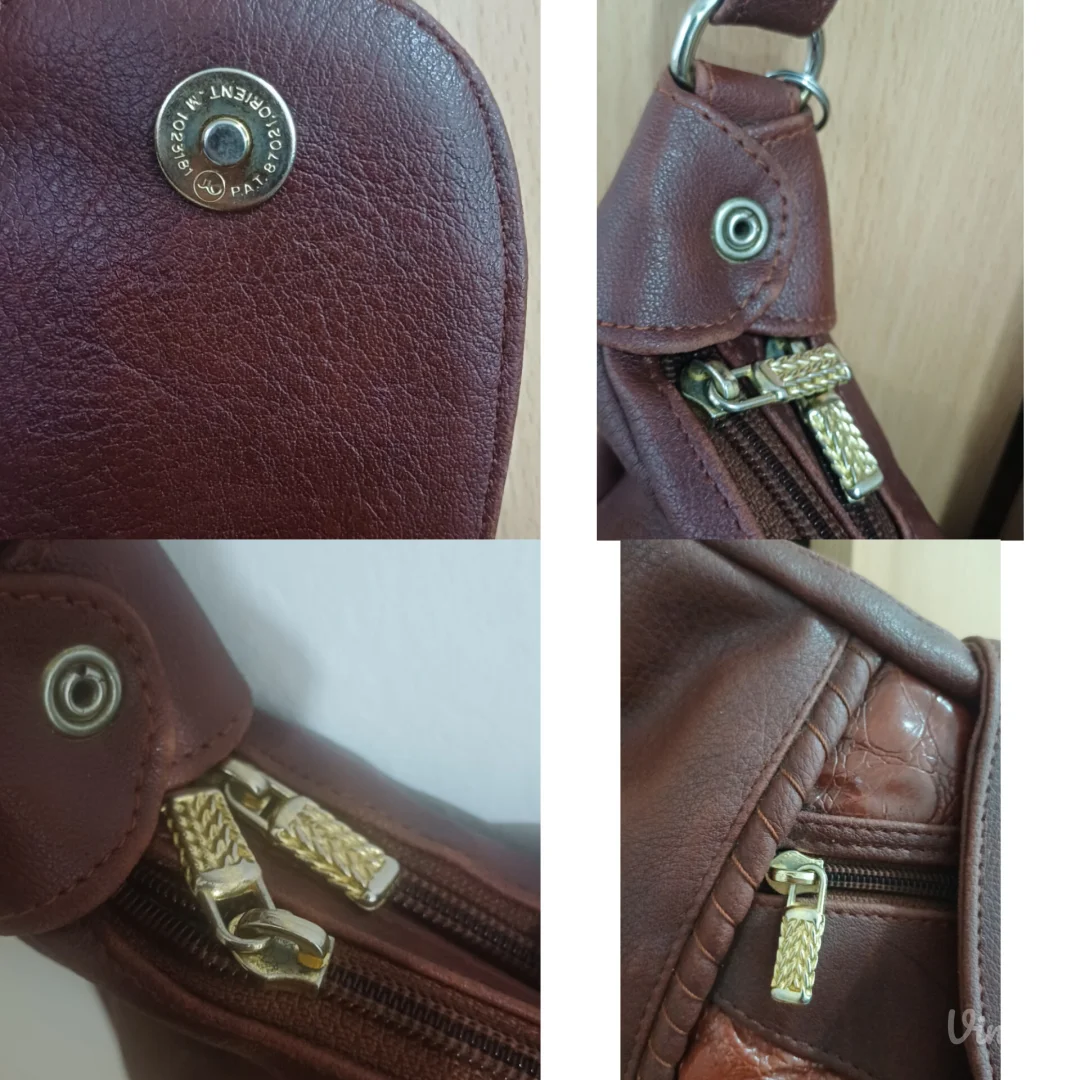 Marc Chantal vintage kožna torba