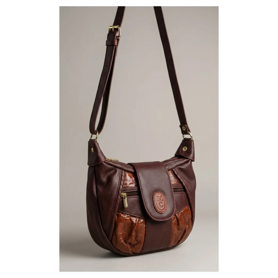 Marc Chantal vintage kožna torba