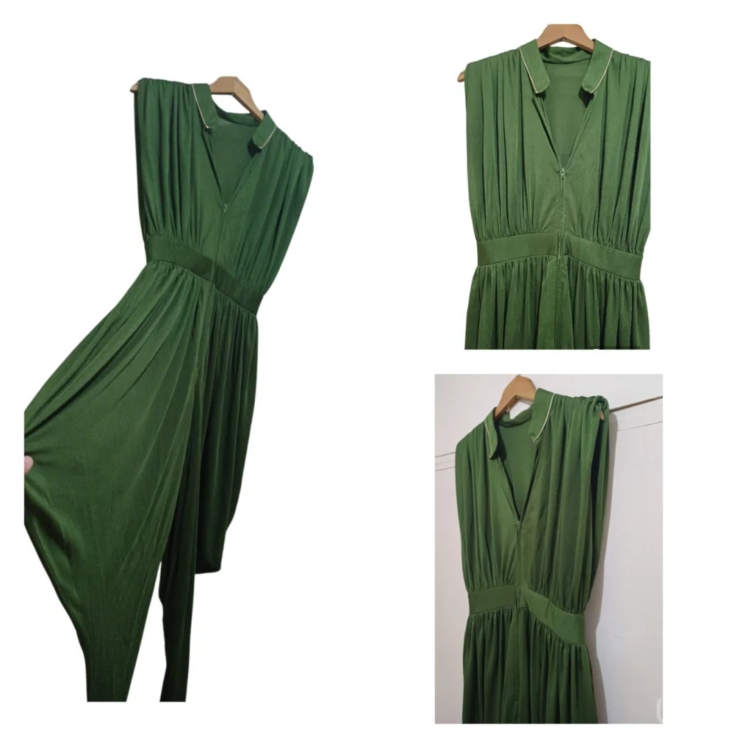 Svečani zeleni kombinezon