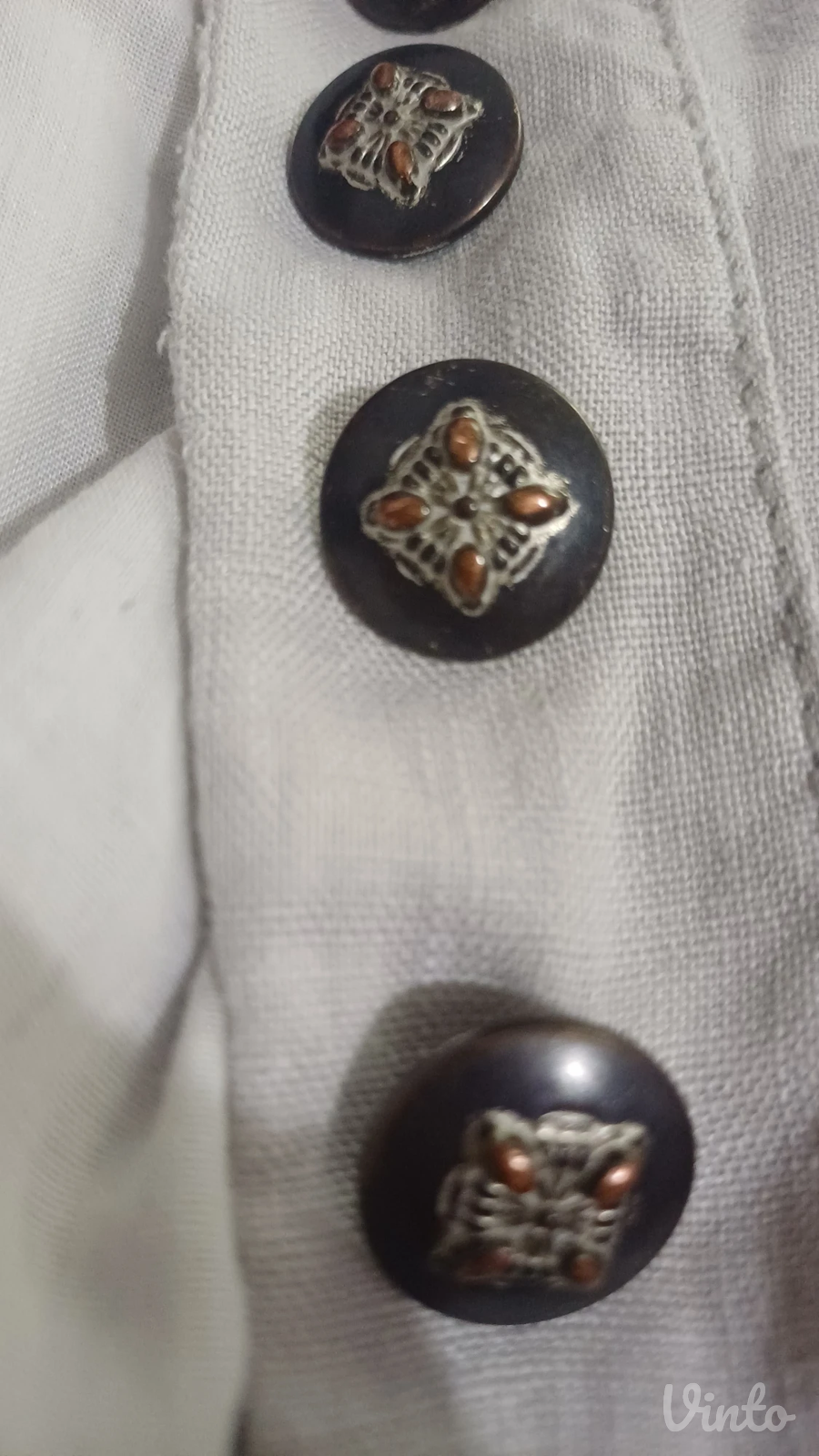 ZARA Laneni Sako / Bolero XL može i L