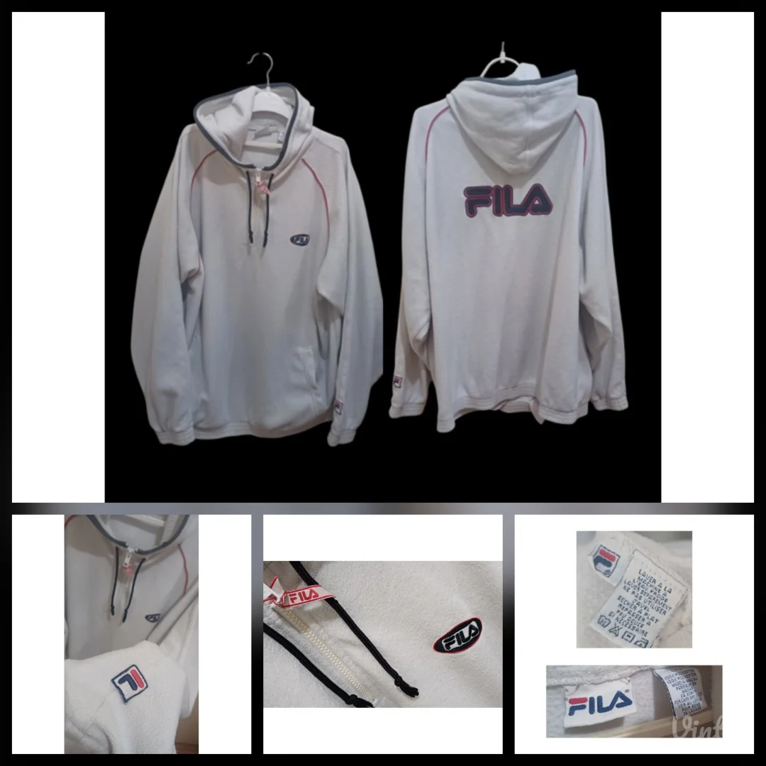 Retro Fila polar Fleece duks - može i unisex
