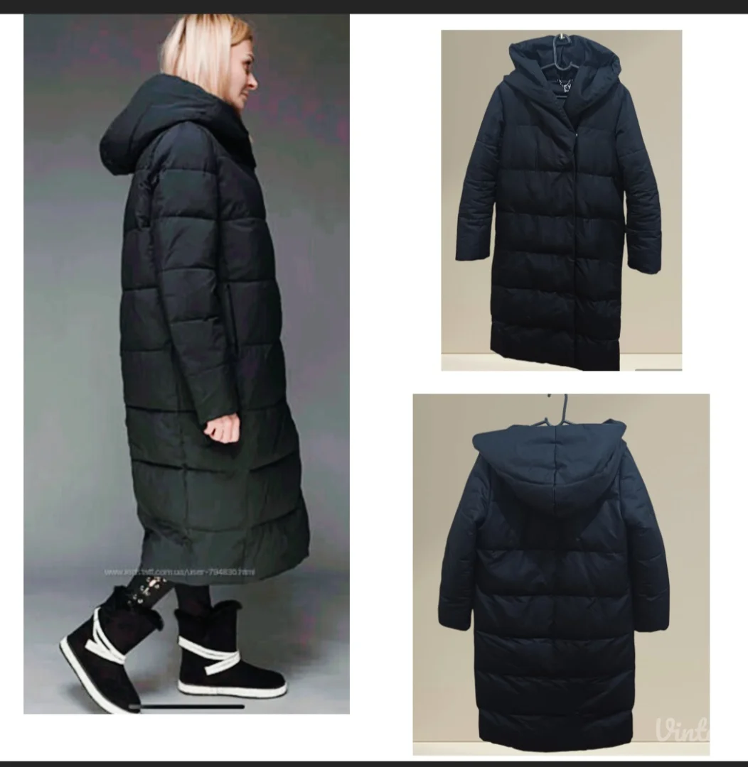 FY Crna duga puffer jakna – bogata kragna + velika kapuljača