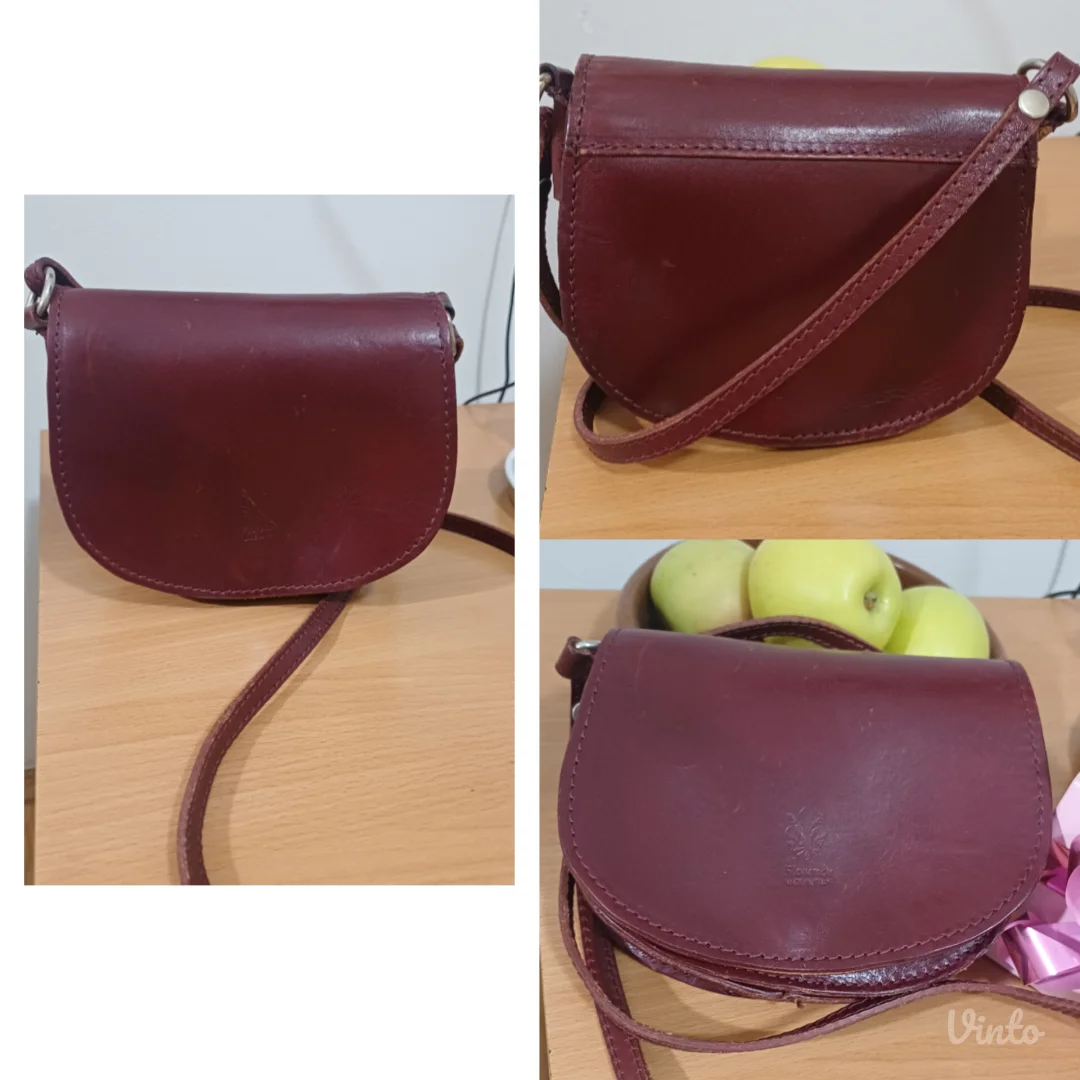 Florence Vintage kožna torbica,ručni rad