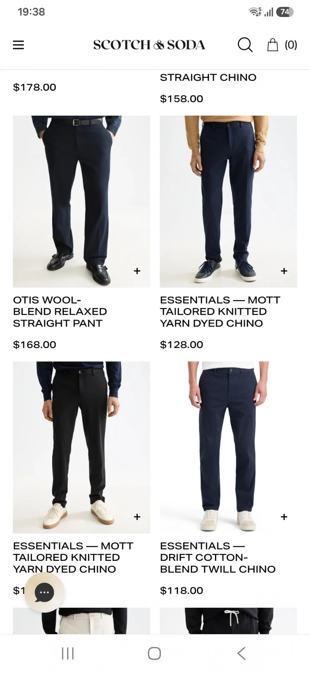 SCOTCH &SODA AMSTERDAM COUTURE STUART W31/L34 – NOVE