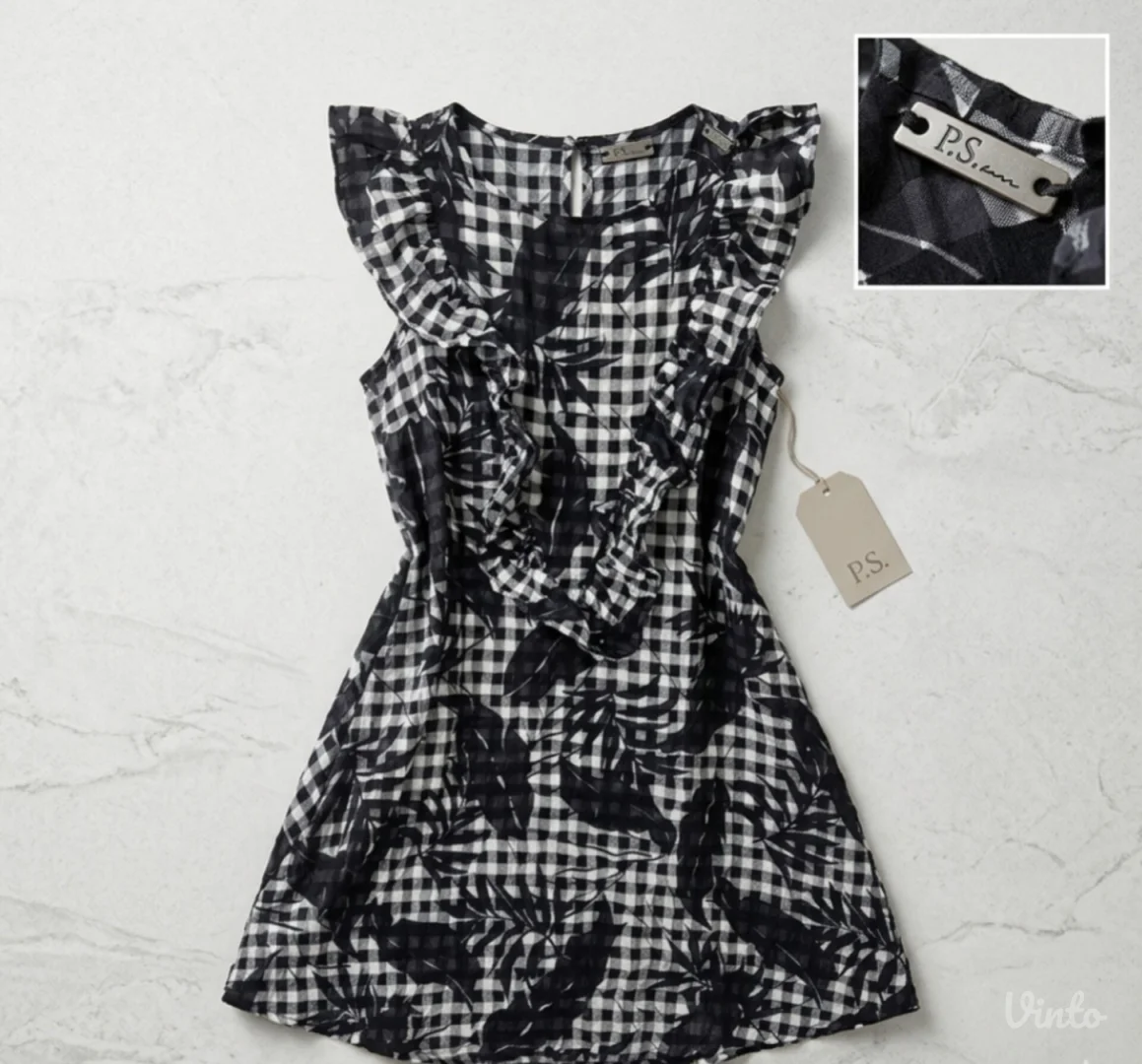 P.S. FASHION haljina – Casual Elegancija sa Karnerima i Džepovima