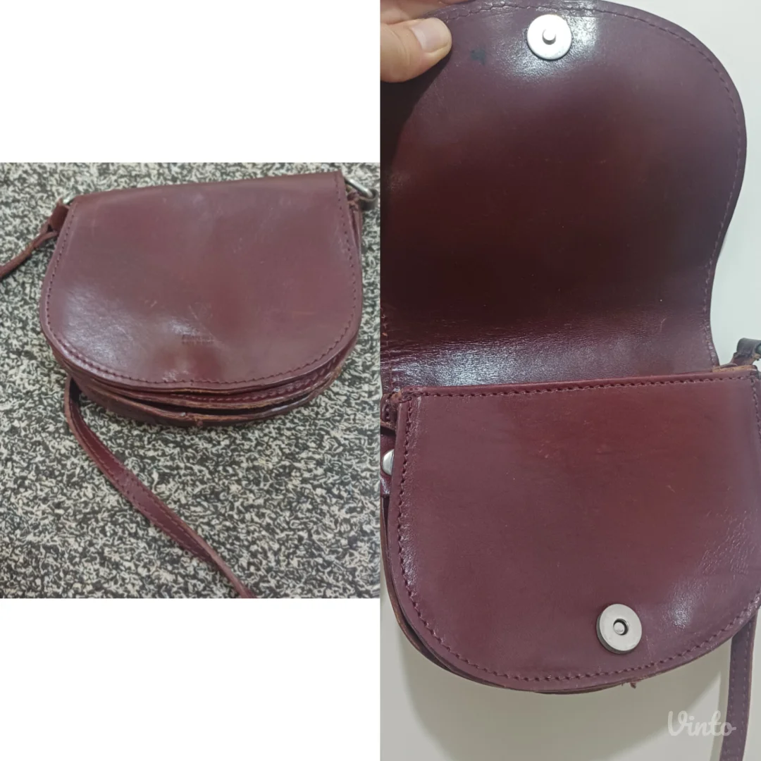 Florence Vintage kožna torbica,ručni rad