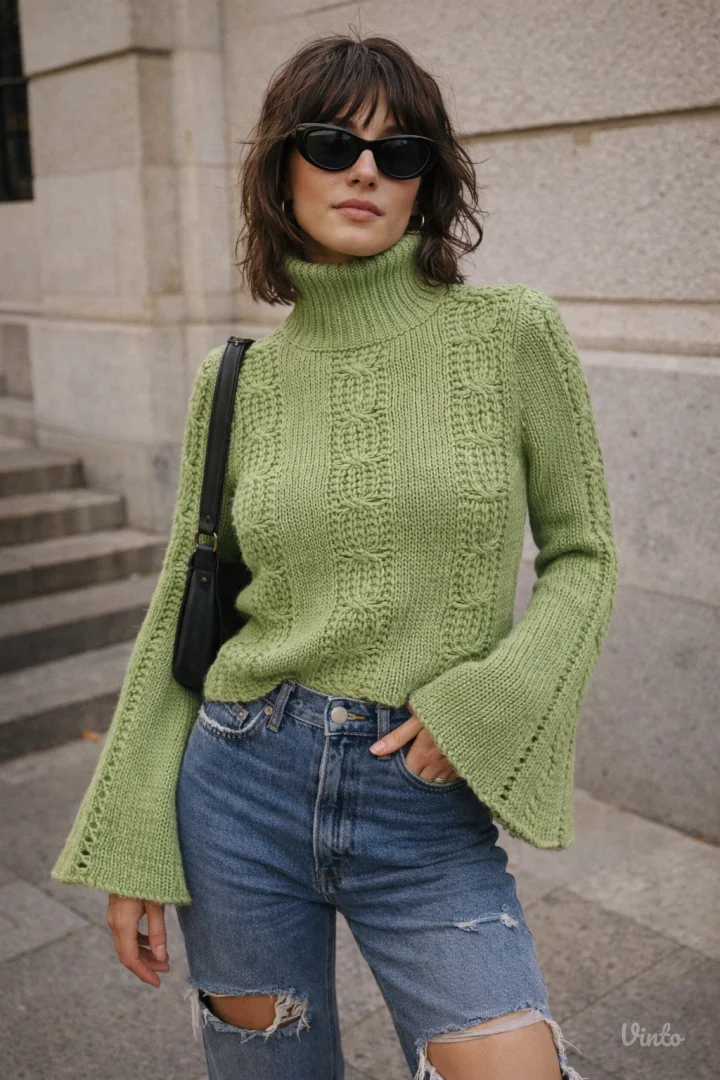 Rolka zvonasti rukavi