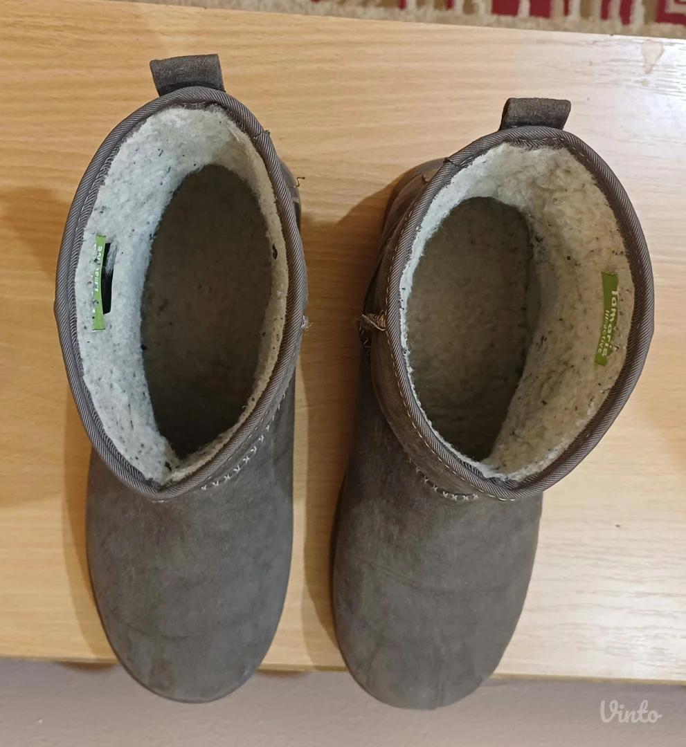 Tamaris ugg DUO-TEX – brušena koža,tople- vodootporne