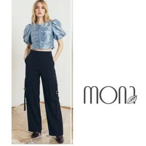 Mona elegant cargo pantalone