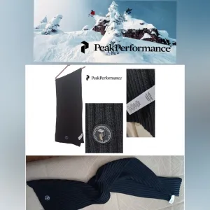 Peak Perfomance vrhunski šal 100% vuna ,novo