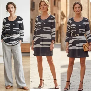 ZARA WOMAN Zebra Haljina /Tunika