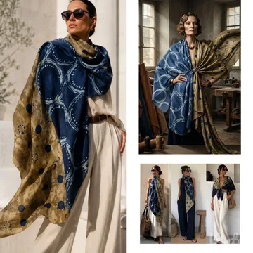 Vintage lux ogromna marama AQUASUIT by GRUPPO LA PERLA