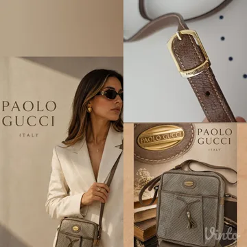 Paolo Gucci Vintage Crossbody – luksuzni retro klasik