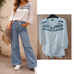 Miss Milla retro boho bluza