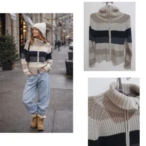 Rebrasta dzemper-jaknica sa rajsferšlusom