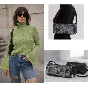 Y2K baguette torbica