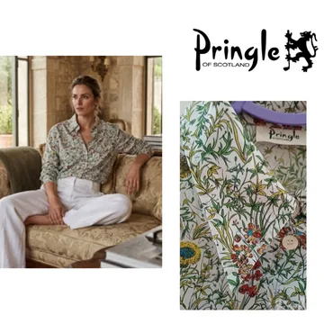 LUKSUZNI VINTAGE DRAGULJ: Pringle of Scotland
