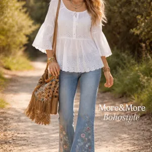 More&More boho bluza- pamuk