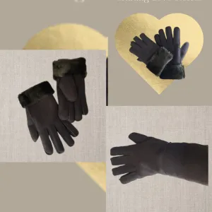 Postavljene kožne rukavice