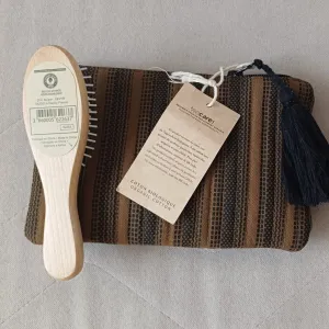 Novo Maison komplet neseser+ četka organski pamuk