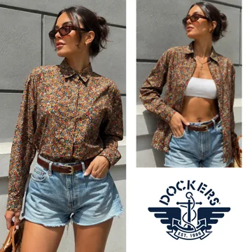 DOCKERS Y2K vintage košulja – NOVA
