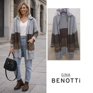 Gina Benotti kardigan sa kapuljacom
