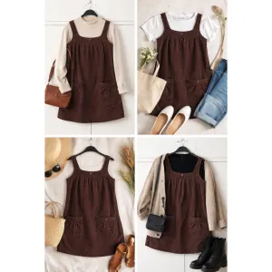 Pimkie braon somot tunika