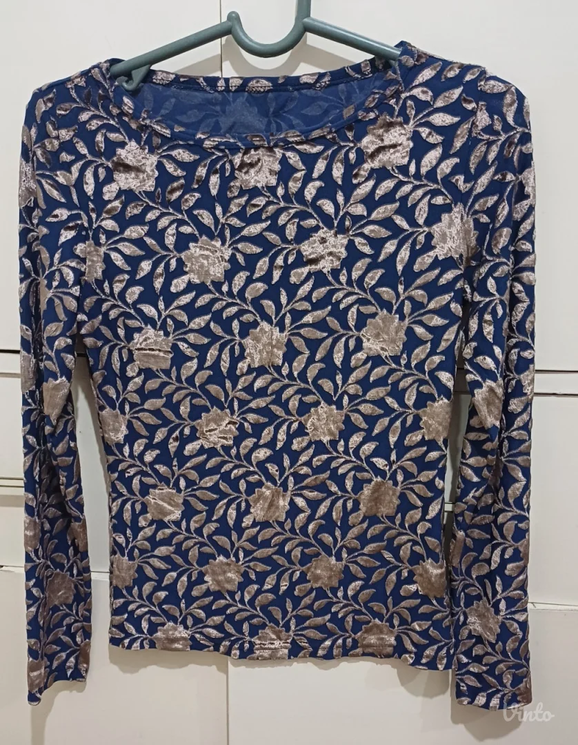 Svečana bluza Twins, divan dezen