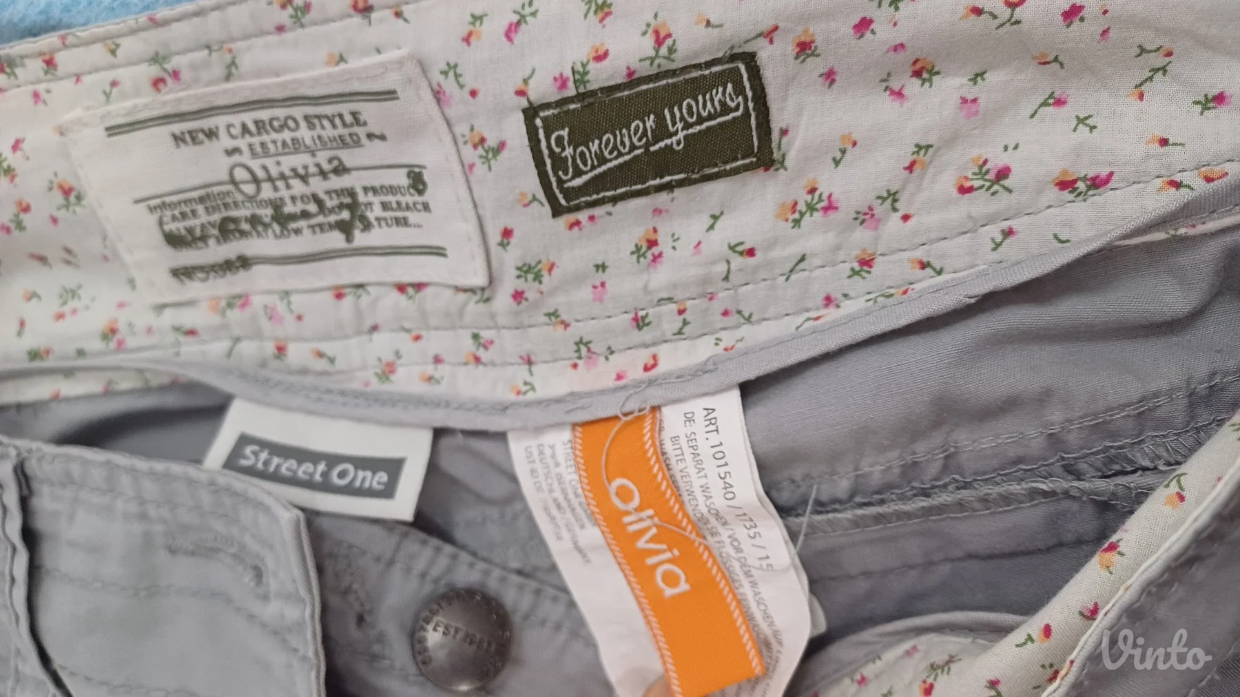 Original Street One – Olivia cargo bermude