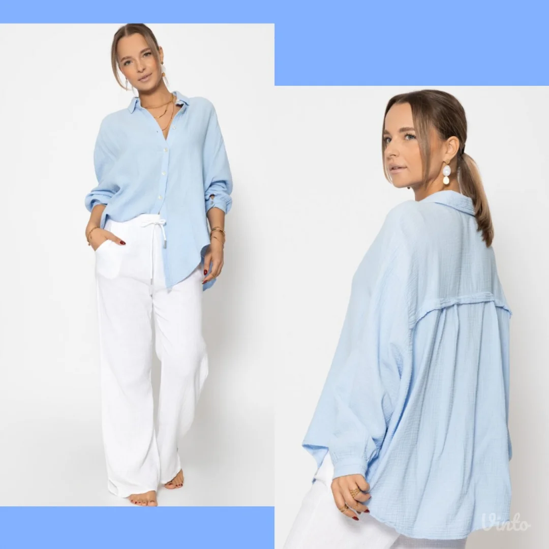 Muslin blouse oversize, Sassy Classy Italy