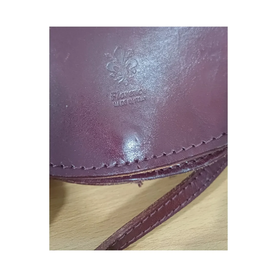 Florence Vintage kožna torbica,ručni rad