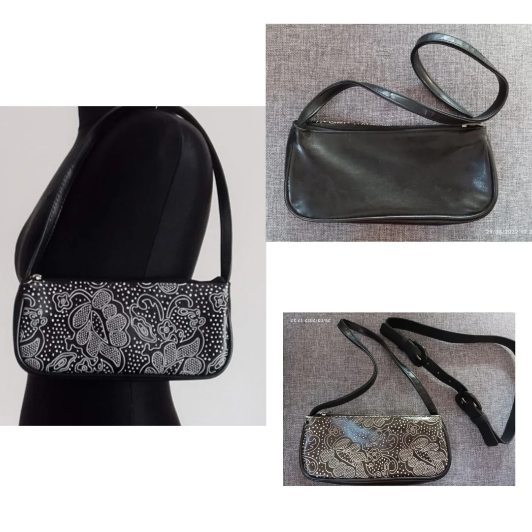 Y2K baguette torbica