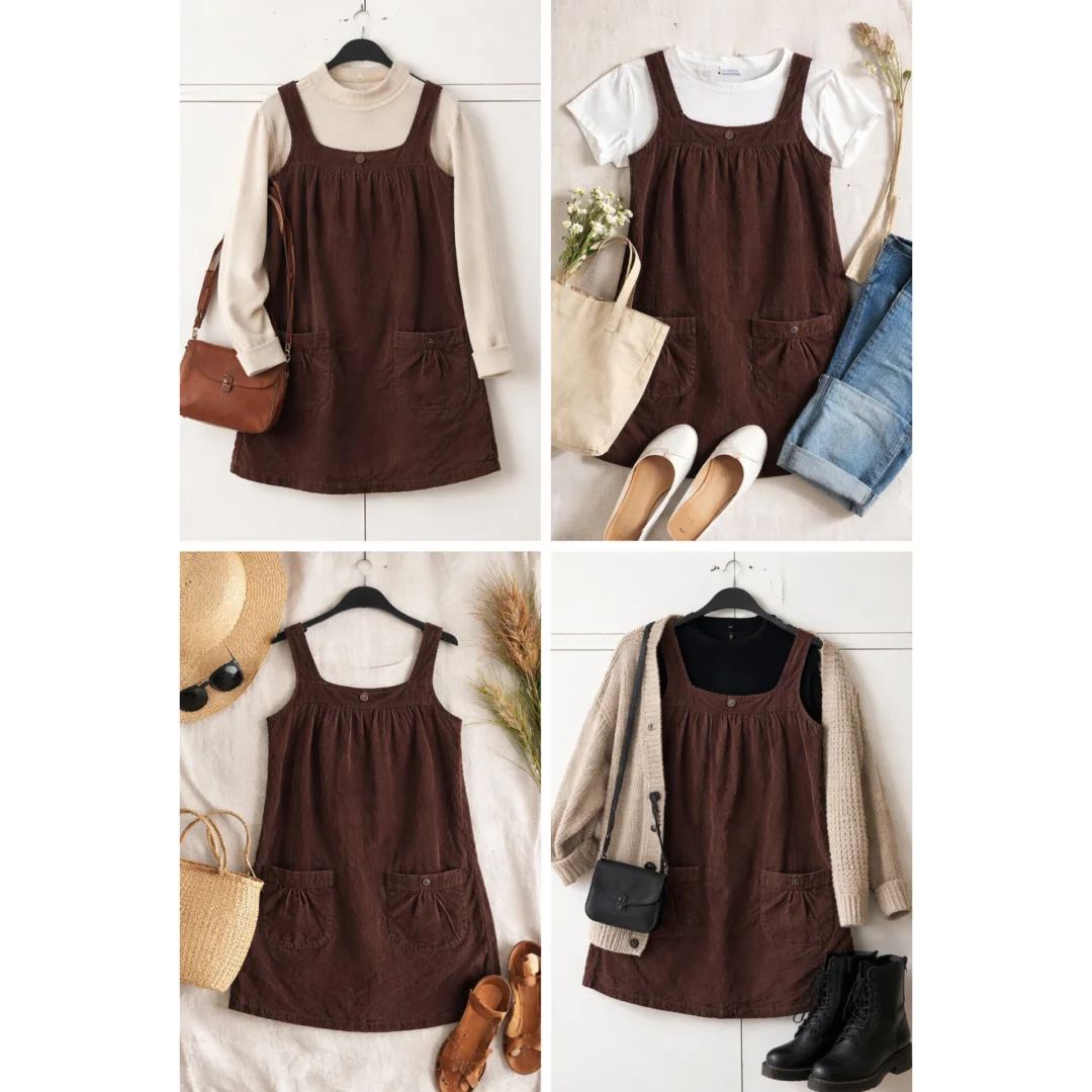 Pimkie braon somot tunika