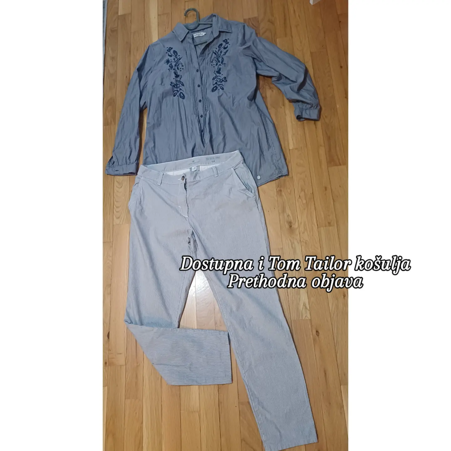 TOM TAILOR prugaste letnje pantalone – NOVO bez etikte