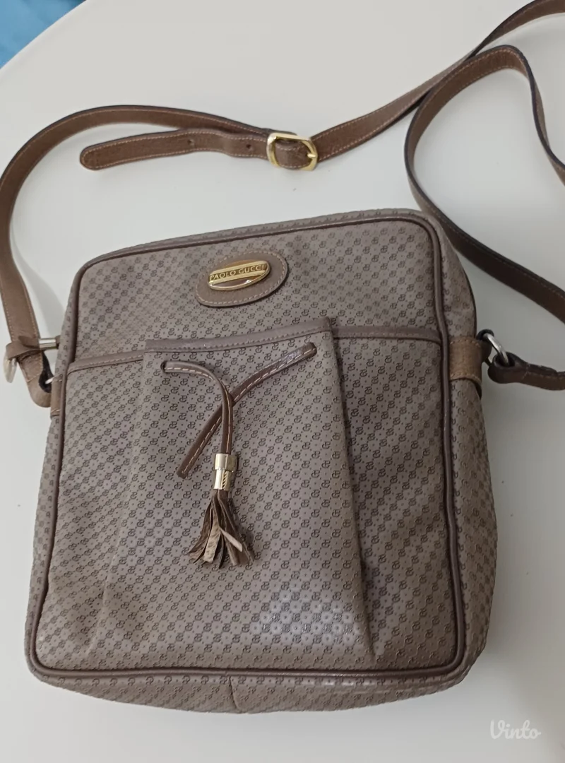 Paolo Gucci Vintage Crossbody – luksuzni retro klasik