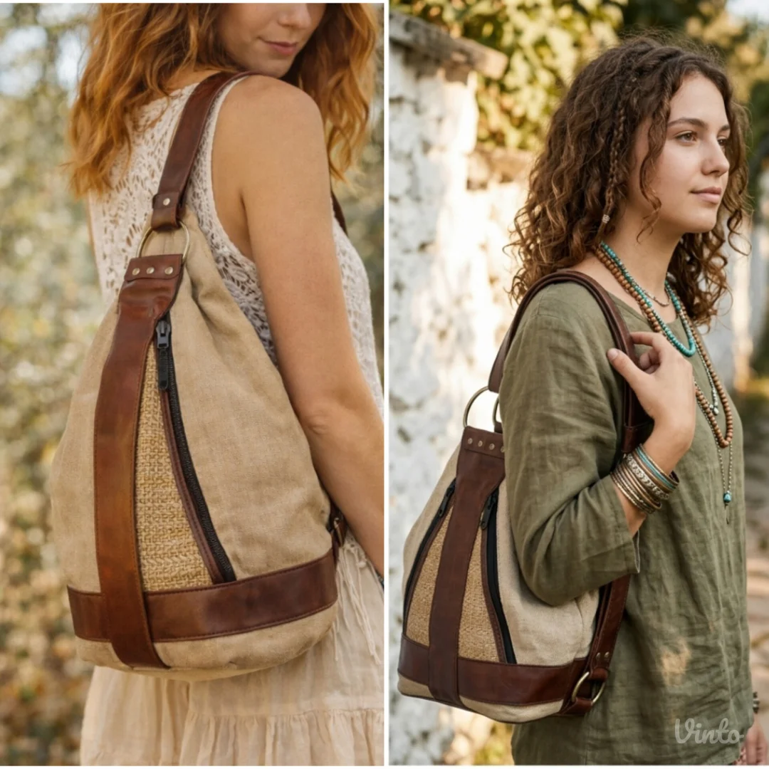 Vintage boho torba made in Jugoslavija