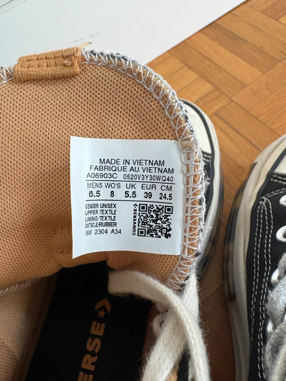 Converse duboke patike, br. 39