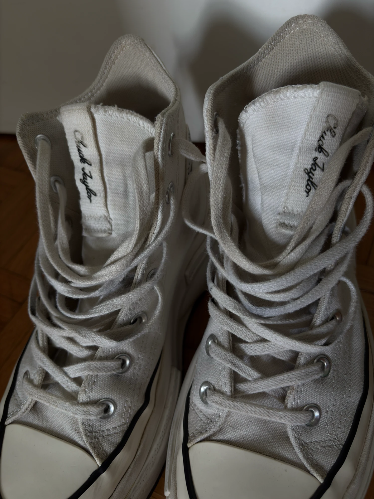 Converse duboke bele patike, br. 39