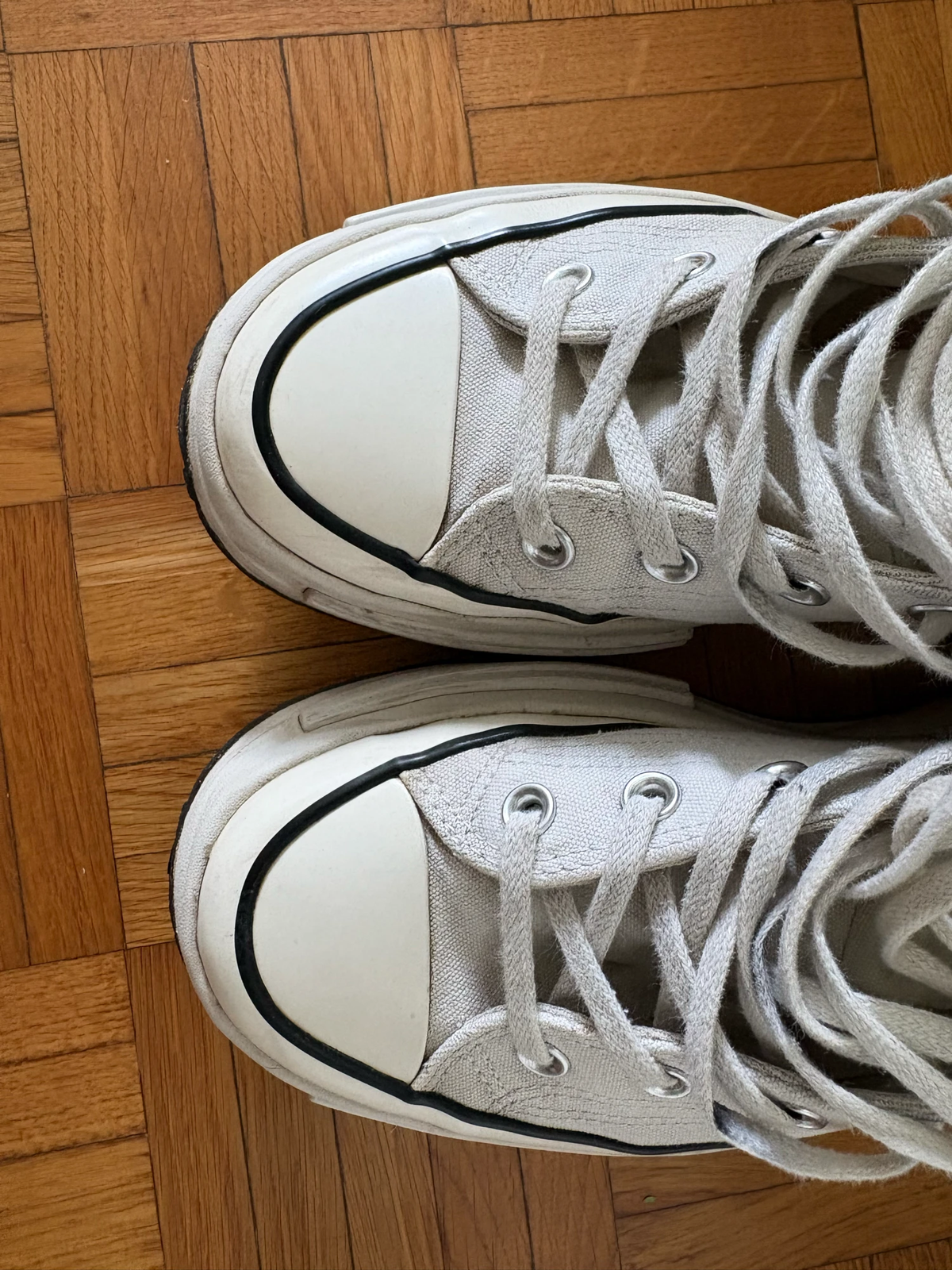 Converse duboke bele patike, br. 39